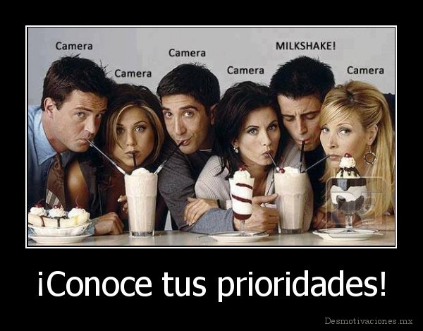 ¡Conoce tus prioridades!