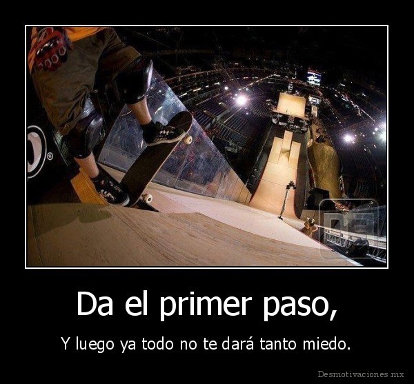 Da el primer paso,