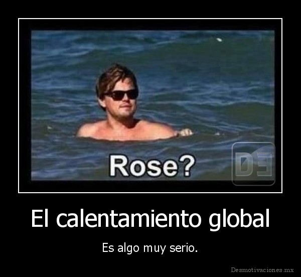 El calentamiento global