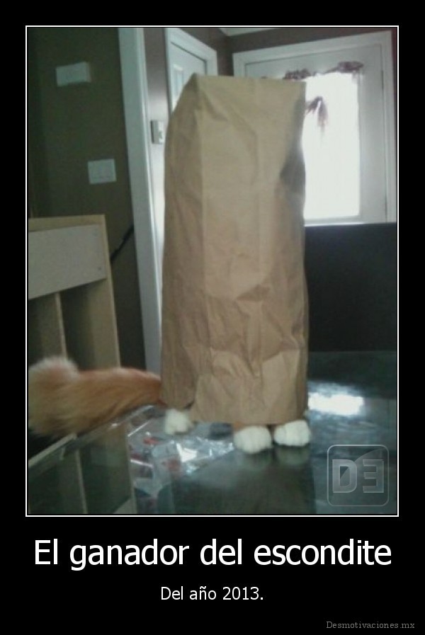 El ganador del escondite