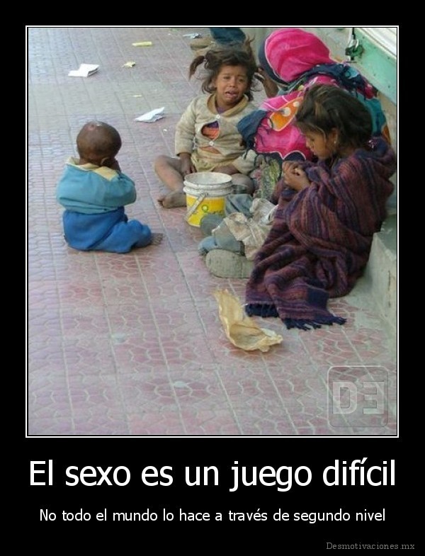 El sexo es un juego difícil