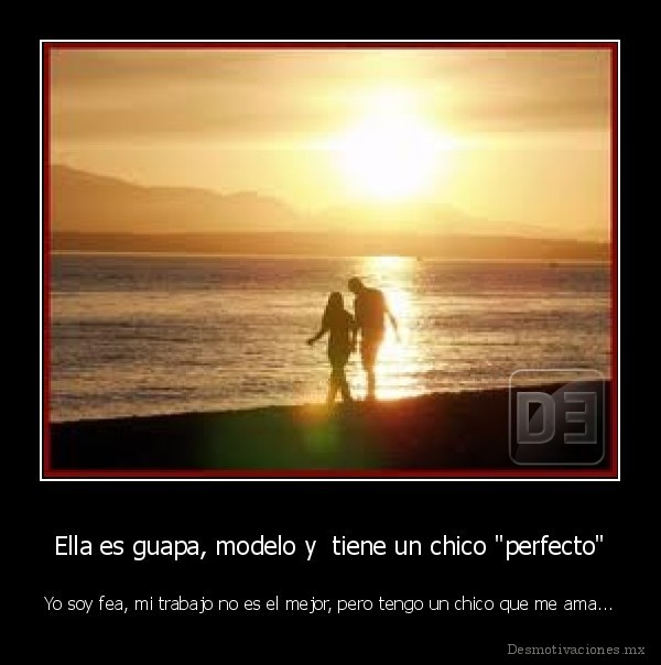 Ella es guapa, modelo y  tiene un chico "perfecto"