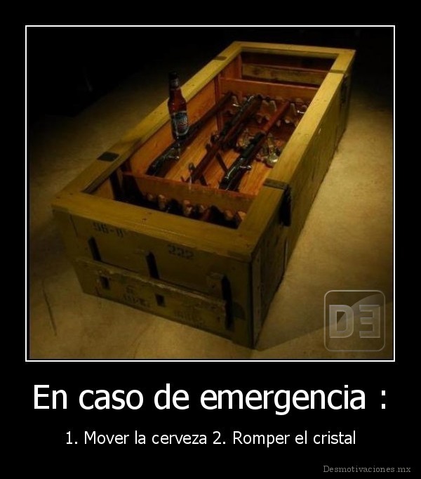 En caso de emergencia :