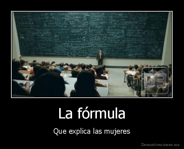 La fórmula