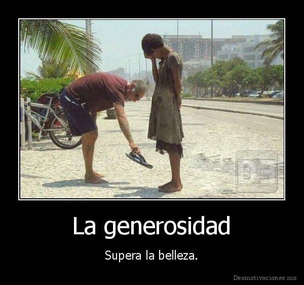 La generosidad