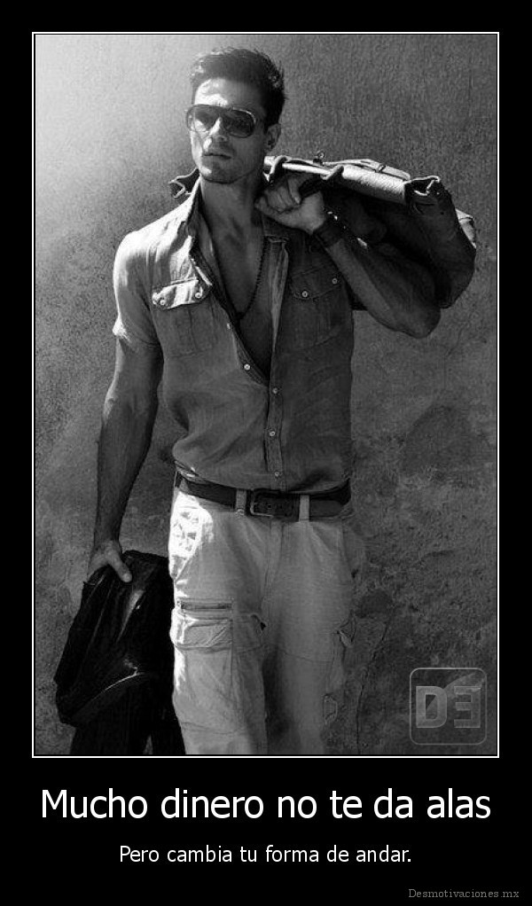 Mucho dinero no te da alas