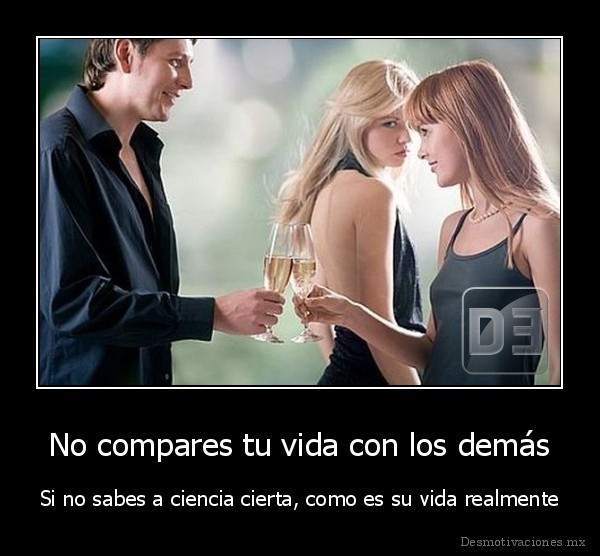 No compares tu vida con los demás