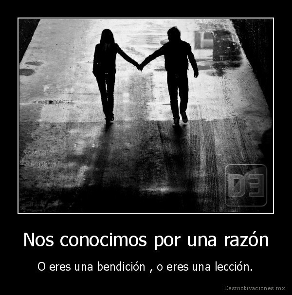 Nos conocimos por una razón