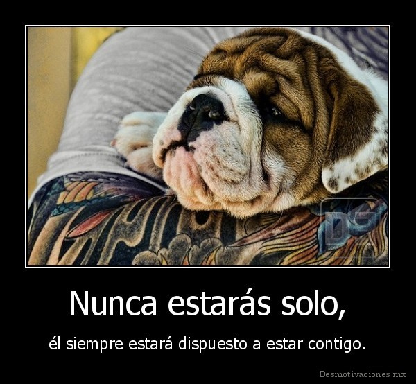 Nunca estarás solo,