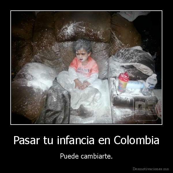Pasar tu infancia en Colombia