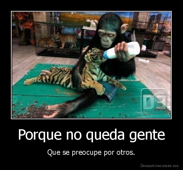 Porque no queda gente