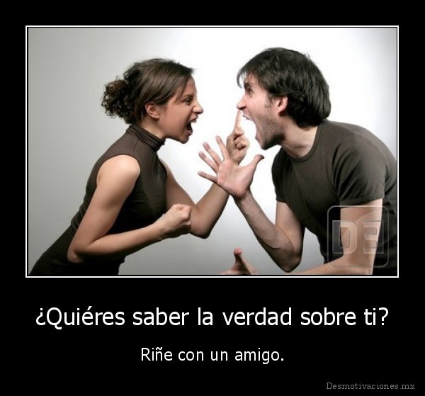 ¿Quiéres saber la verdad sobre ti?