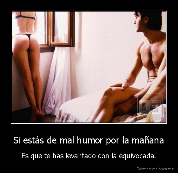 Si estás de mal humor por la mañana