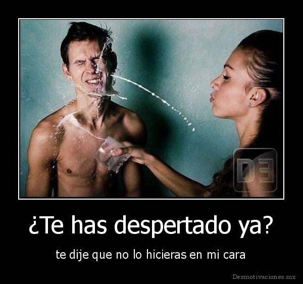 ¿Te has despertado ya?