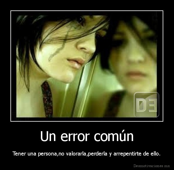 Un error común