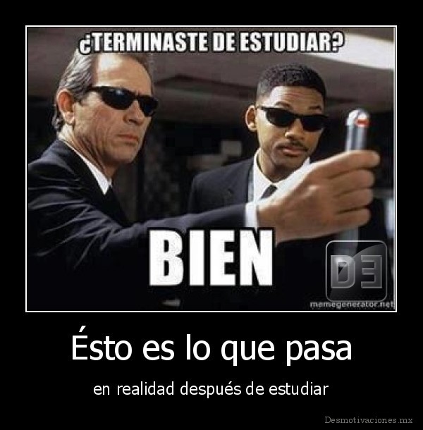 Ésto es lo que pasa