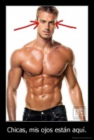 Chicas, mis ojos están aquí. - 