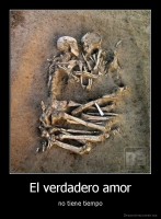 El verdadero amor - no tiene tiempo