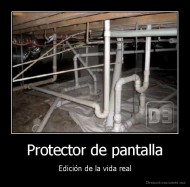 Protector de pantalla - Edición de la vida real