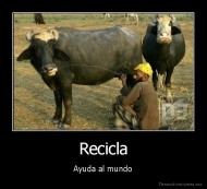 Recicla - Ayuda al mundo