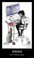 Solicitud - de un verdadero amigo