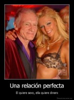 Una relación perfecta - El quiere sexo, ella quiere dinero